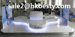 baby carriage display stand stron acrylic led light