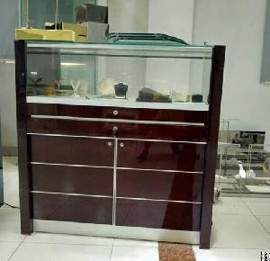 Commercial Glass Jewelry Display Showcase