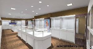 Display Counter Kiosk For New Jewelry Store Decoration