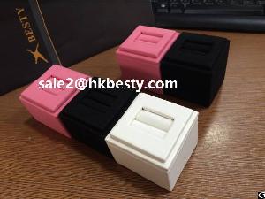 microfiber ring display stand stock