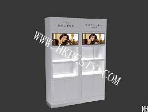 High Jewellery Display Wall Cabniet Showcase With Lcd