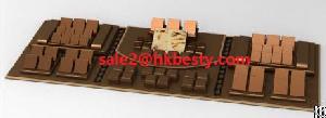 High Quality Customized Brown Color Jewelry Display In Factory Price