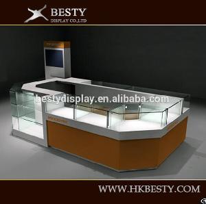 High Quality Jewelry Kiosks With Storage