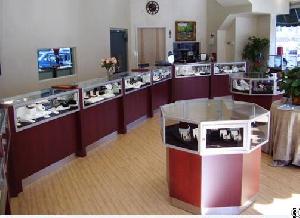 Jewellery Counter And Tower Showcase For Jewellery Shop