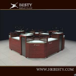 Jewellery Display Kiosks Showcase For Shop And Shopping Mall