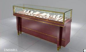 Jewellery Display Showcase With Tempered Glass And Feet