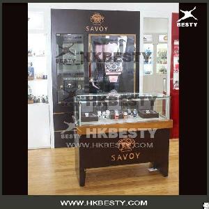 luxury showcase display cabinet watch shop