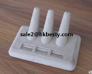 Microfiber Jewelry Ring Display Stand In Factory Price