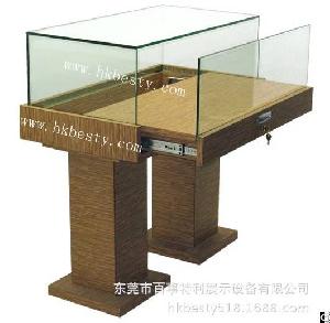 veneer display shocase tempered glasses lock
