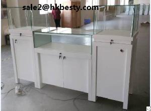 White Tower And Counter Showcase Series With High Power Led Light