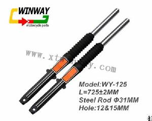 ww 6102 wy125 motorcycle front absorber shock fork