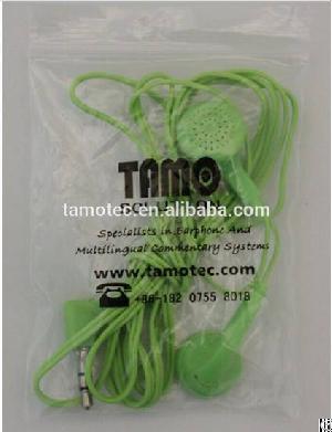 disposable earphones tamo solution