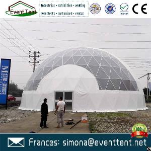 Best Supplier 35m Mosque Dome Winter Camping Geodesic Dome Tent For Outdoor Events