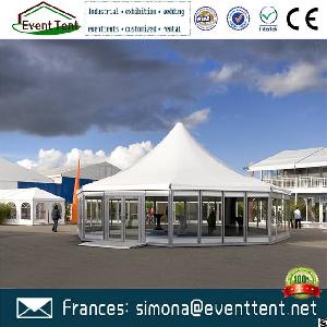 Commercial Sound Proof Maggiolina Roof Tent Sale Uk With Clear Pvc Sidewalls