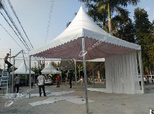 Easy Up Gazebo Marquee, Car Park Tent, Glamping Pagoda Tent Event Tents With Decoration