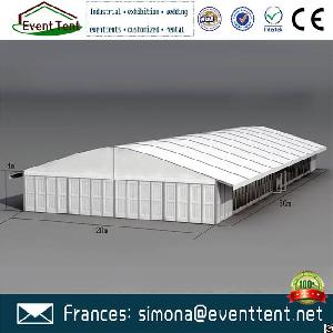 span 20x 50m waterproof pvc party arc tents vaulted tent guangzhou chine suppplier