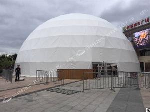 Large Span Transparent Dome Tent, Round Tent House Garden Igloo For Lighting Exhibition