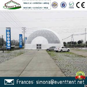 Tent Manufacturer Steel Geodesic 15m Diameter Clear Roof Dome Tent For Events And Exhibition