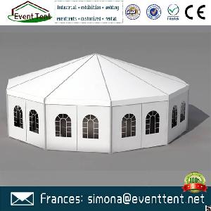 water resistant customized logo pivilion decagon tent event party wedding