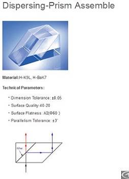 Beam Splitting Prism Assembly