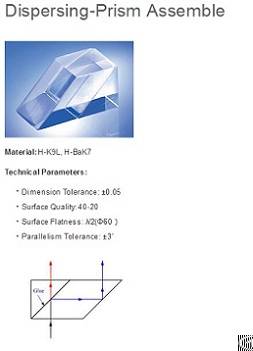 Beam Splitting Prism Assembly