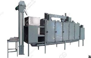 Stainless Steel Multifunctional Continuous Soybean Roaster Machine For Sale