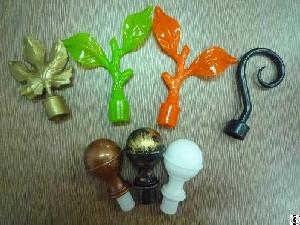 Hot Plastic Curtain Finial