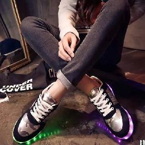 Hot Sale Men Women High Led Shoes