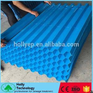 plastic lamella clarifiers pp pvc tube settler media drainage engineering