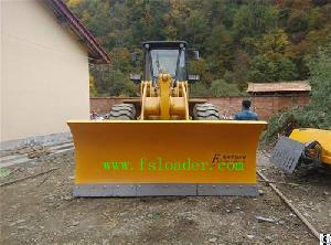 Loader Snow Blade, Snow Pusher For Skid Loader