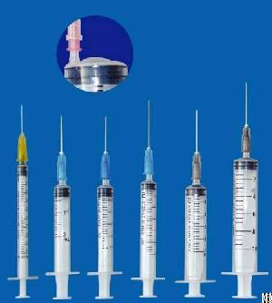 Demo 3 Parts Disposable Syringe Luer Slip