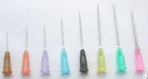 demo disposable hypodermic syringe needle