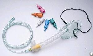 demo concentration disposable adjustable venturi mask 6 diluters
