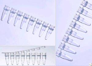 demo medical 0 2ml 8strip wholesale plastic tube thin wall pcr caps