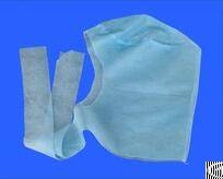 demo medical 10 40gsm bule pp non woven disposable space cap hospital