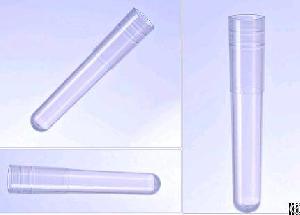 demo medical 1 2ml test tube blood sample vector plastic tubes