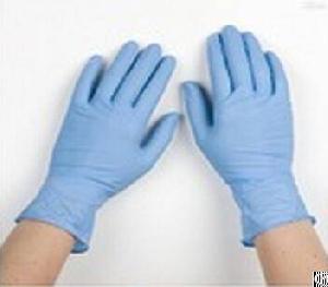 demo medical disposable nitrile rubber glove powerderd poweder