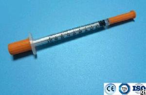 Demo Medical Ce Iso Fda Approved Sterile U50 Insulin Syringe With Needle