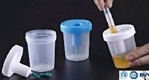 demo medical disposable sterile urine specimen cup