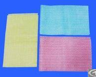 demo medical disposable surgical blue pink colored nonwoven clean wipe