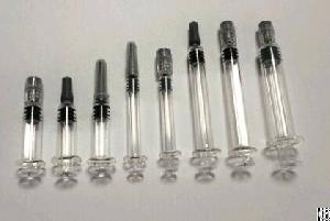 Demo Medical Fda Ce Iso 13485 Certificate 3ml Glass Prefilled Syringe With Needle