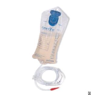 demo medical feeding compat y line adapter vinyl bag