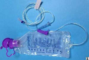 Demo Medical Feeding Pump Set With Vinyl Bag Ce Iso13485