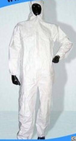 demo medical waterproof disposable coverall hood