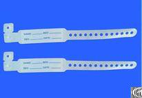 Demo Medical Hosptial Id Bracelet With Inserted Card