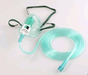 demo medical hyperbaric oxygen mask adjustable nose clip tube