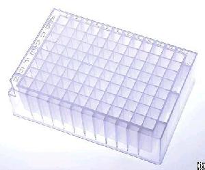 Demo Medical Lab Supplies Lab Consumables 2.2ml 96 Square Well-v Bottom Plastic Deep-well Plate