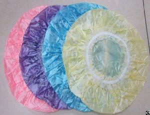 Demo Medical Pe Material Single Use Shower Cap