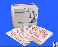 demo medical powdered examination glove