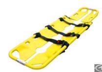 Demo Medical Scoop Stretcher Emergency Patient Transfer Stretcher In Plastic